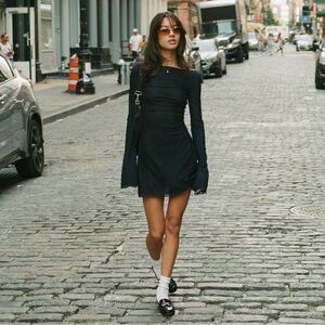 Amoy New York The Jane Mini Dress Black